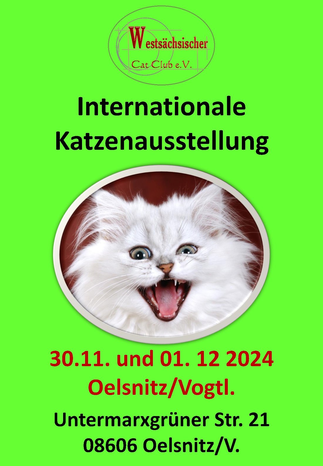 Katzenausstellung Oelsnitz